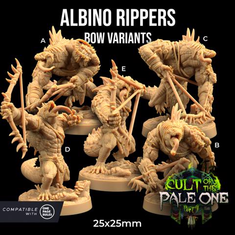 Image of Albino Rippers   | PRESUPPORTED |  Cult of the Pale One Pt. I