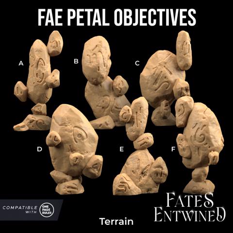 Image of Fae Petal Court Objectives | PRESUPPORTED | Fates Entwined