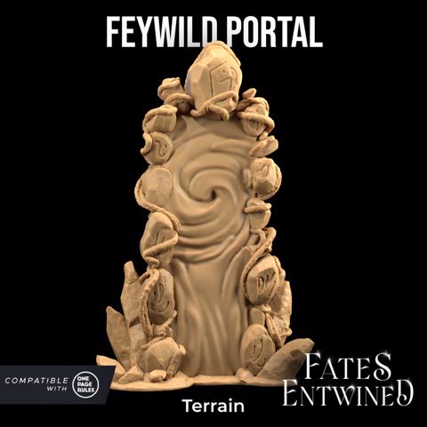 Image of Faewild Portal | PRESUPPORTED | Fates Entwined