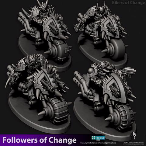 Image of Bikers of Change - Followers of Change - 28mm