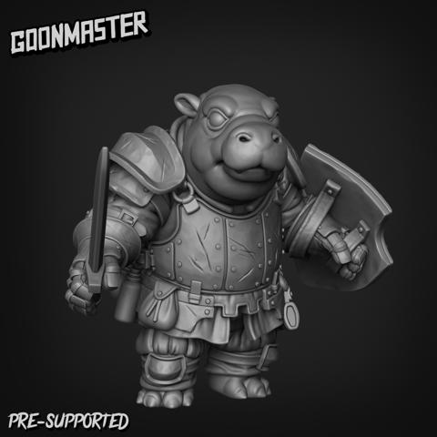 Image of Tiny Hippo Knight 5