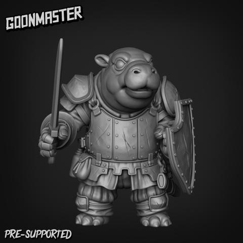 Image of Tiny Hippo Knight 4