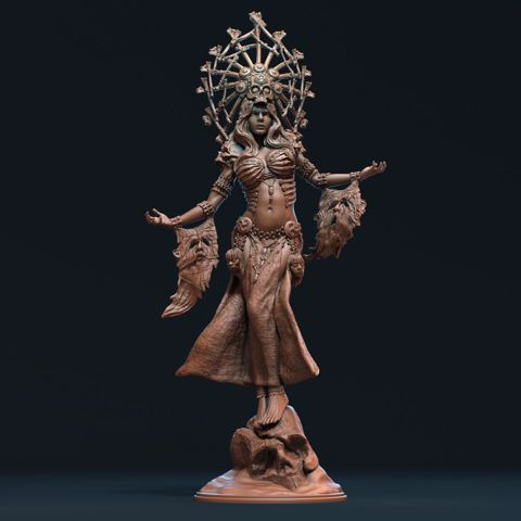 Image of Necromancer Queen - 75 mm - Standalone version