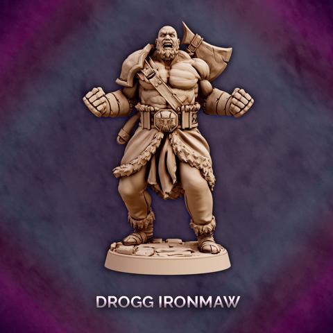 Image of Drogg Ironmaw -  Goliath Barbarian