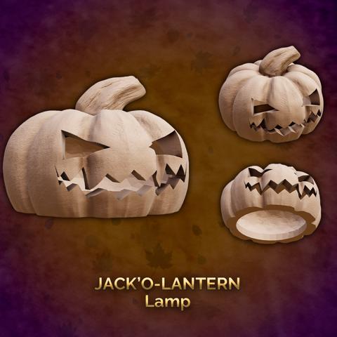 Image of Jack-O'-Lantern Lamp