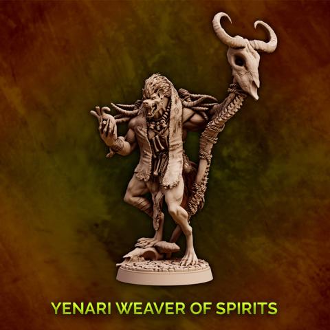 Image of Yenari Weaver of Spirits - Druid Gnoll