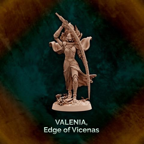 Image of Valenia, Edge of Vicenas - Warrior 