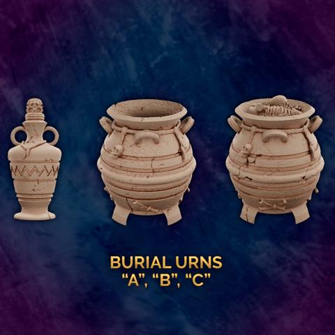 Image of Burials Urns