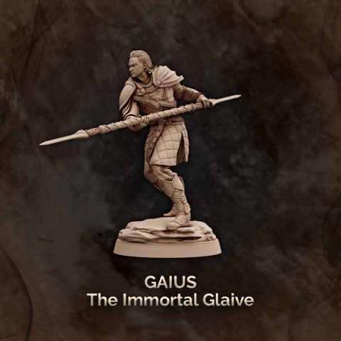 Image of Gaius, the Immortal Glaive - Fighter