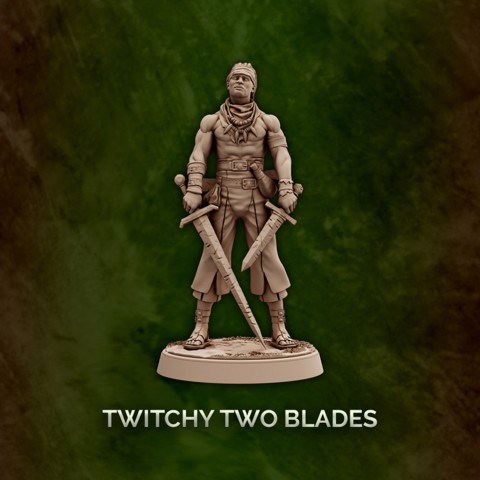 Image of Twitchy Two Blades - Human Rogue