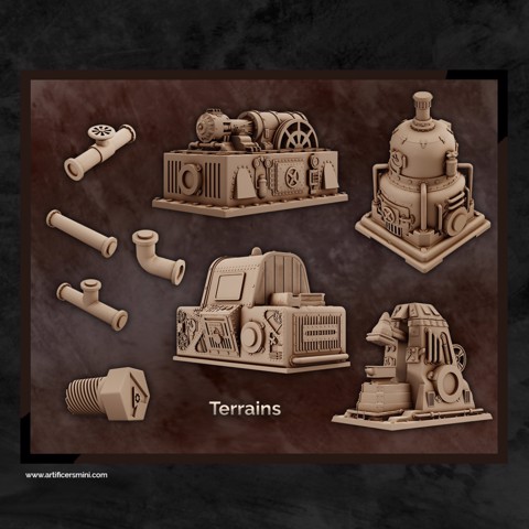 Image of Scenery Pack - Ironworks of Aurumdell