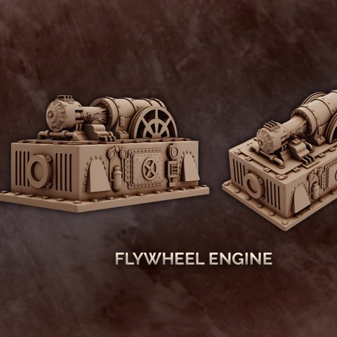 Image of Flywheel Engine - Factory Terrain