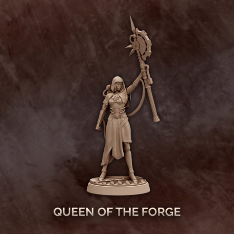 Image of Queen of the Forge - Human Artificer