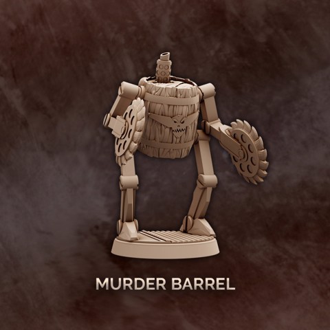 Image of Murder Barrel - Robot