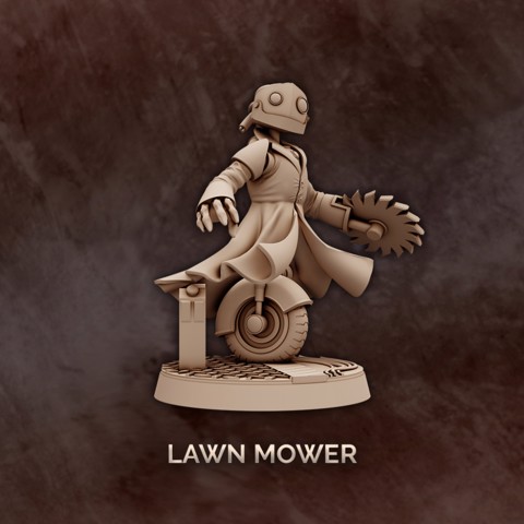 Image of Lawn Mower - Warforged Cleric