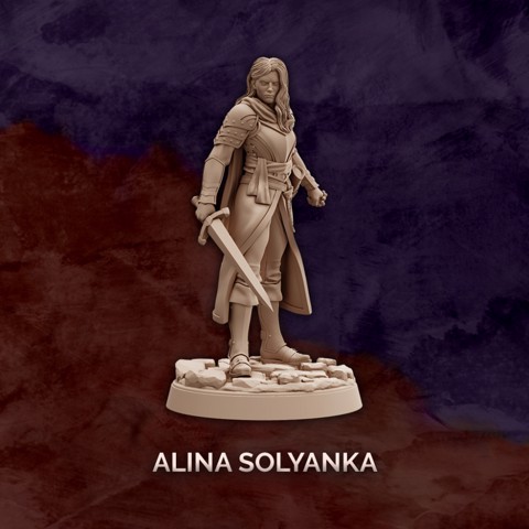 Image of Alina Solyanka - Human Cleric