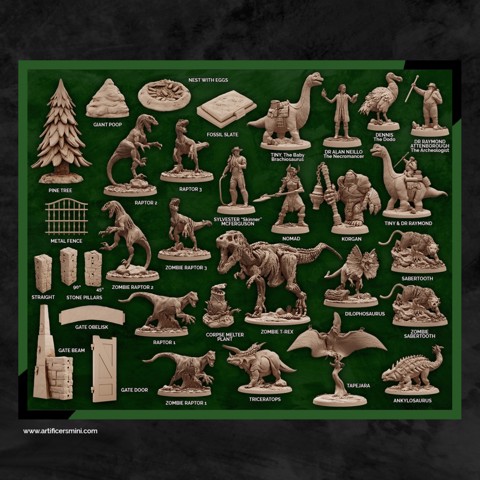 Image of The Archeologist & The Necromancer - Full Pack