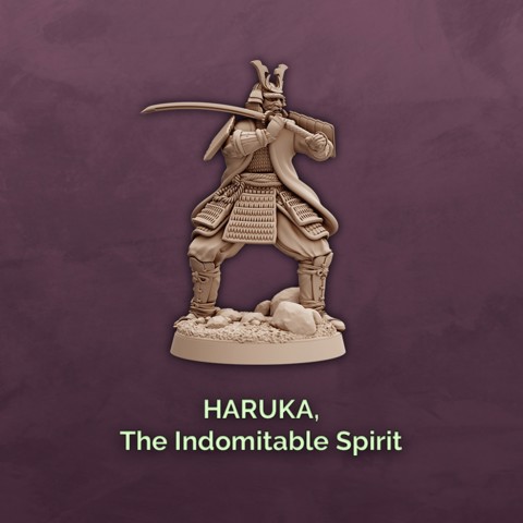 Image of Haruka, The Indomitable Spirit - Samurai Fighter