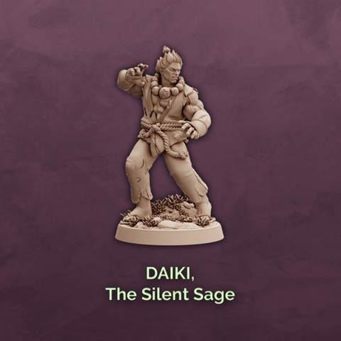 Image of Daiki, The Silent Sage - Human Monk