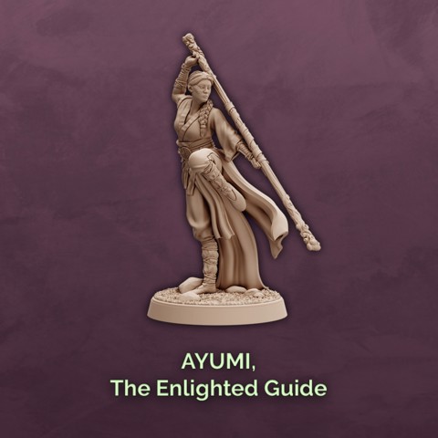 Image of Ayumi, The Enlightened Guide - Human Monk