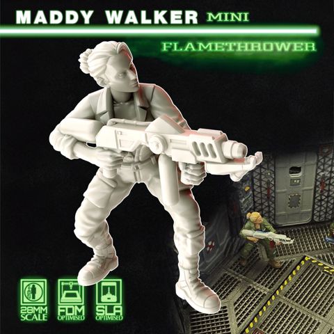 Image of Maddy Walker - Flamethrower