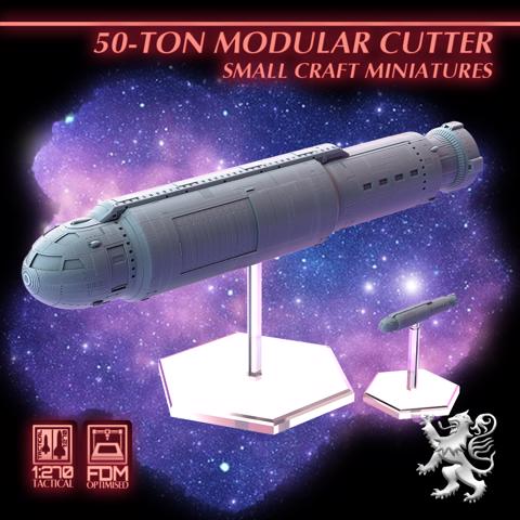 Image of 50-Ton Modular Cutter Traveller Miniatures