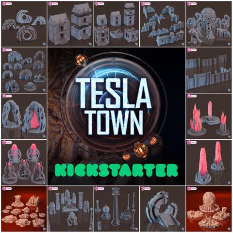 Image of Tesla Town - Kickstarter Campaign - Late Pledge