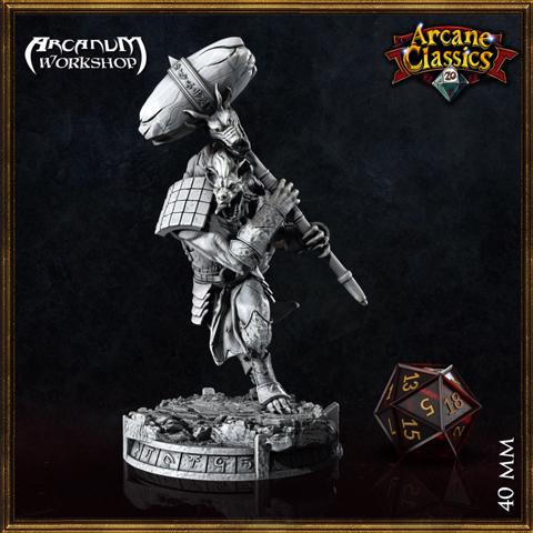 Image of Gnoll Heavy Hammer  (40mm)