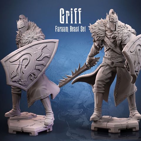 Image of Griff the Knight - Faraam Beast Set