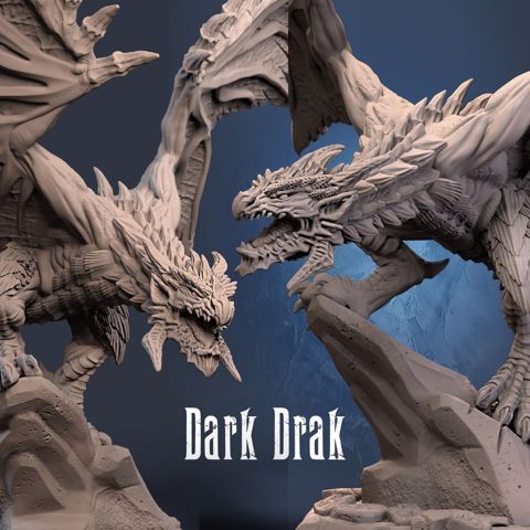 Image of Dark Drak Wyvern