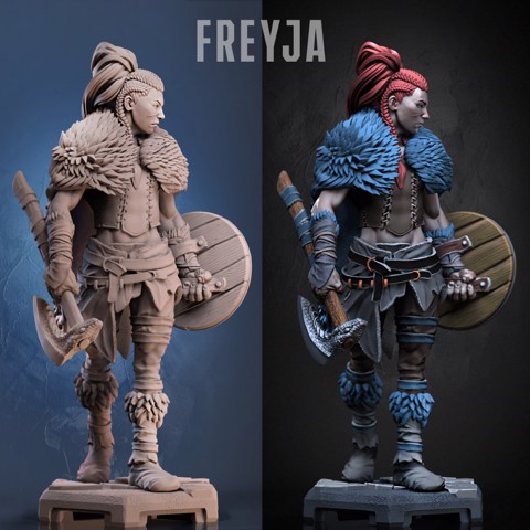 Image of Freyja the Norsewoman ( Chimera Set)