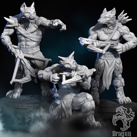 Image of Wolfman Minions 1 2 3