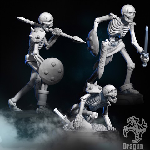 Image of Skeleton Minions 1 2 3