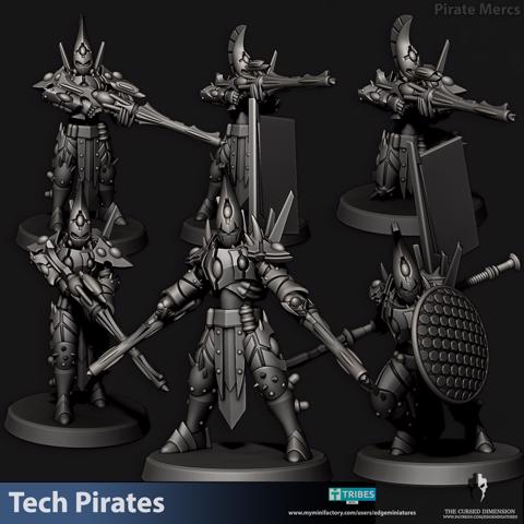 Image of Pirate Mercs - Tech Pirates - 28mm