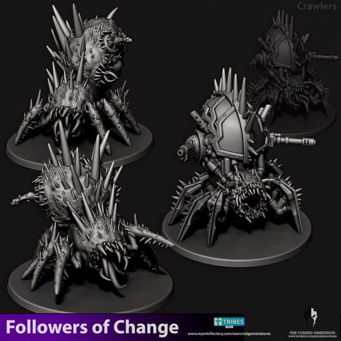 Image of Crawlers of Change - Followers of Change - 28mm