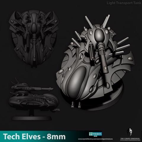 Image of Light Transport Tank - Tech Elves - 8mm