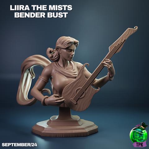 Image of Liira the Mists Bender Bust