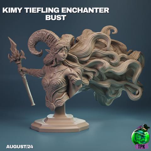 Image of Kimy Tiefling Echantress Bust