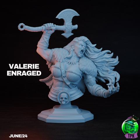 Image of Valerie Enraged Bust