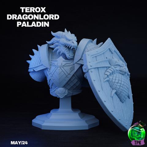 Image of Terox Dragonlord Paladin Bust