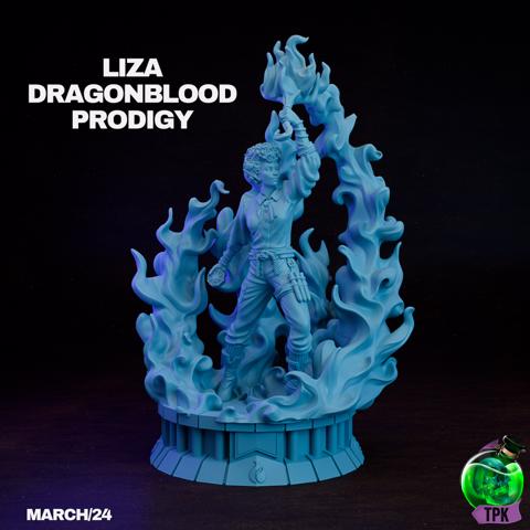 Image of Liza Dragonblood Prodigy Pose B