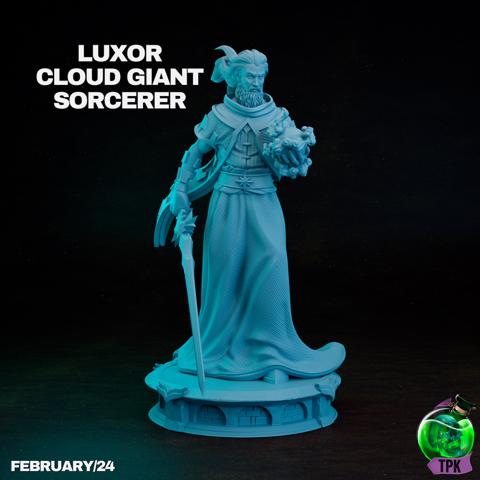 Image of Luxor Cloud Giant Sorcerer - Pose A