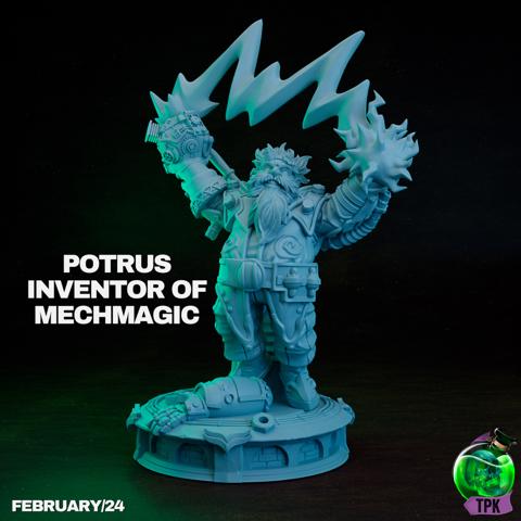 Image of Potrus Mechmagic Inventor - pose A