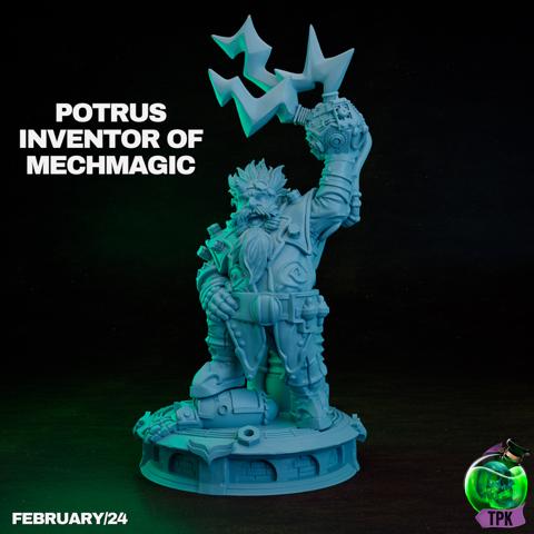 Image of Potrus Mechmagic Inventor - pose B