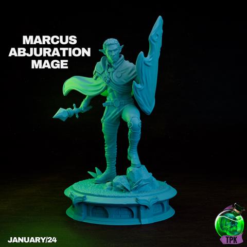 Image of Marcus Abjuration Mage - Pose B