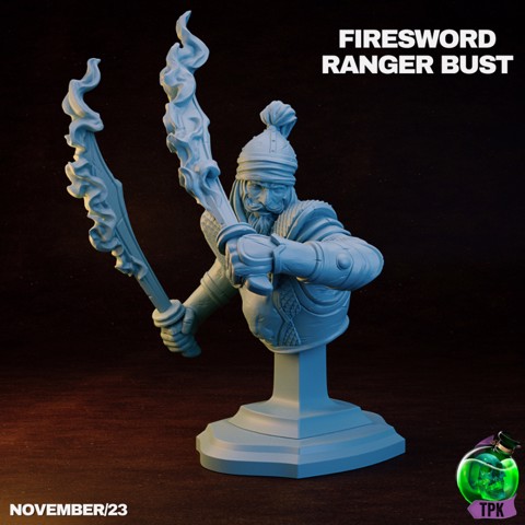 Image of Firesword Ranger Bust