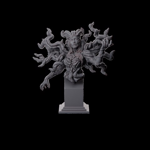 Image of Forest Mystic Entity Night Queen Bust - PRE SUPPORTED