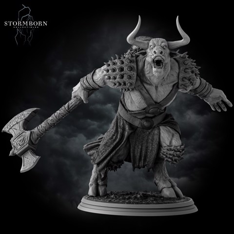 Image of Minotaur (2 sizes included)