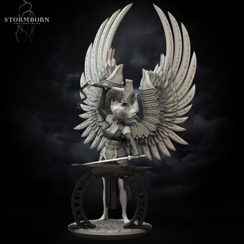 Image of Sindra, Angel of the Forge (2 sizes included)