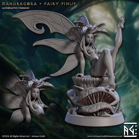 Image of Mandragora - Fairy Pinup (Barkwraith Spriggans)